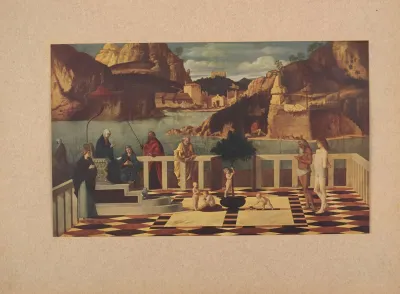 Giovanni‎ ‎bellini‎ ‎allegoria‎ ‎religiosa