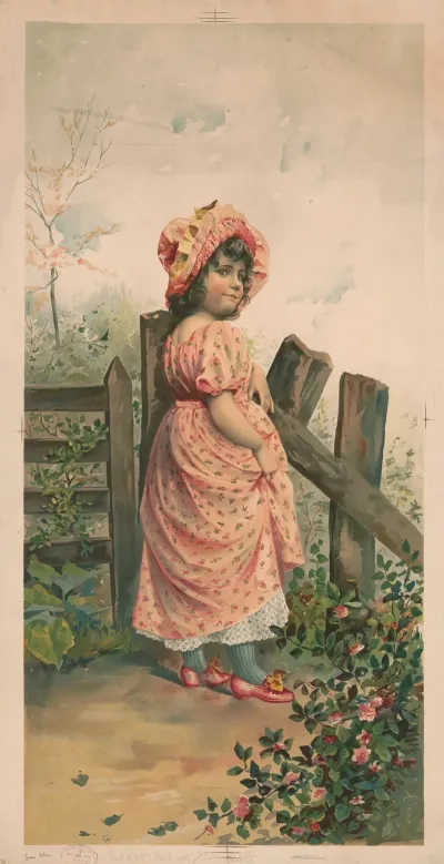 Girl At The Gate