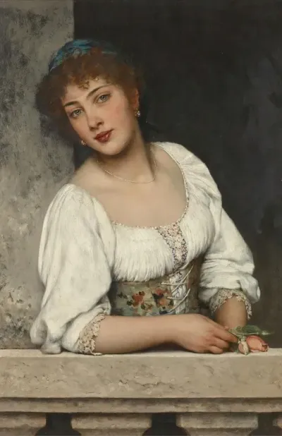 Girl At The Window