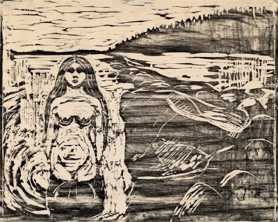 Girl Bathing