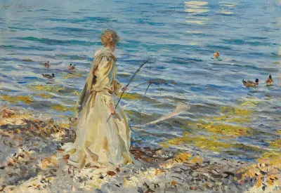 Girl Fishing