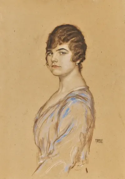 Girl In A Blue Dress 2