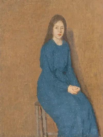 Girl In A Blue Dress 3