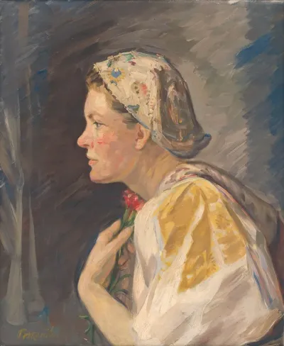 Girl In A Bonnet