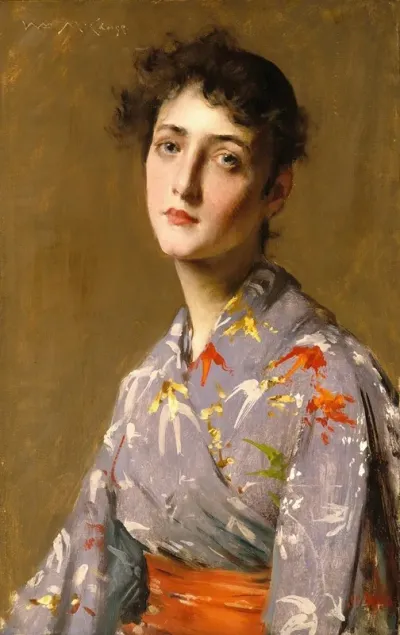 Girl In A Japanese Costume