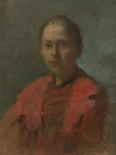 Girl In A Red Dress 2