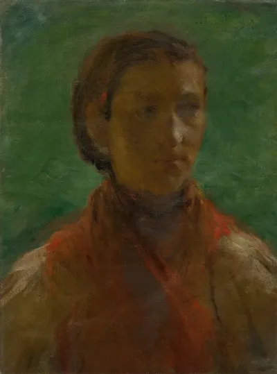 Girl In A Red Dress