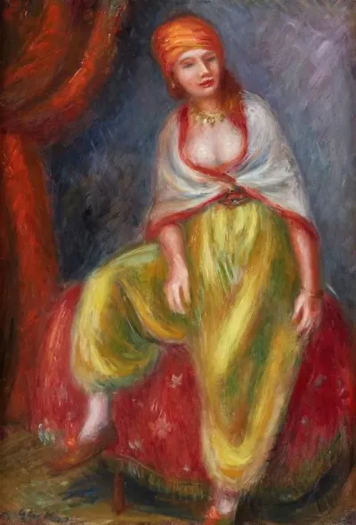 Girl In An Oriental Costume