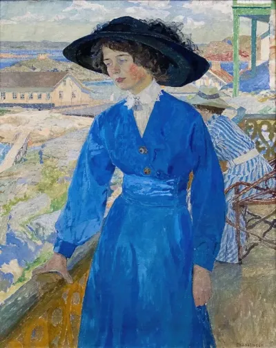 Girl In Blue 2