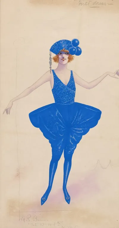 Girl In Blue 4