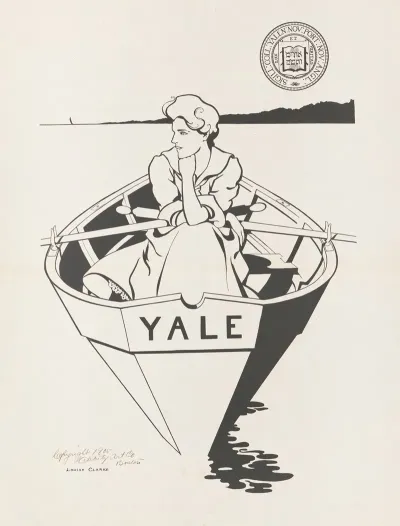Girl In Rowboat Yale University