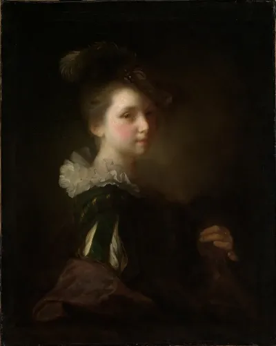 Girl In Spanish Costume