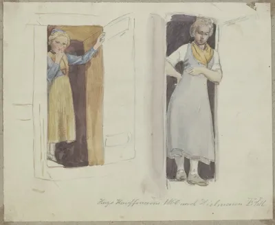 Girl In The Front Door