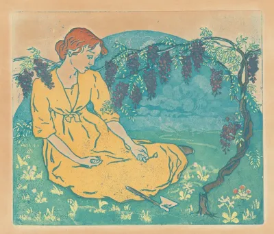 Girl In The Garden 3