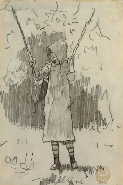 Girl On A Swing 3
