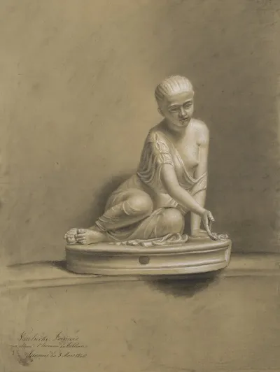 Girl Playing Knucklebones