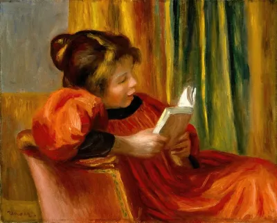 Girl Reading 11