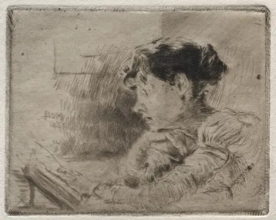 Girl Reading 13