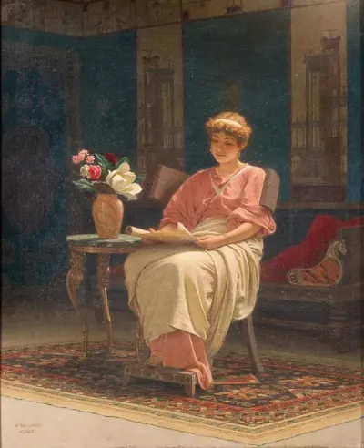 Girl Reading 2
