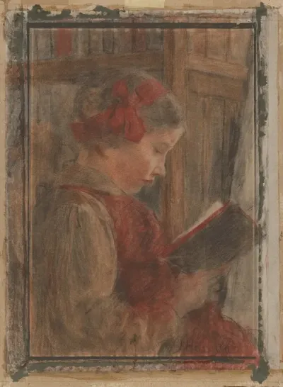 Girl With A Book 2