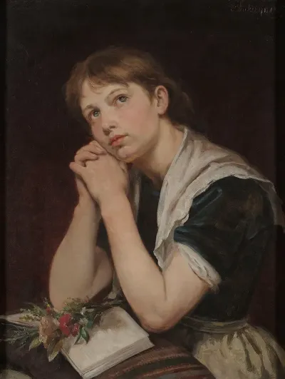 Girl With A Book 4