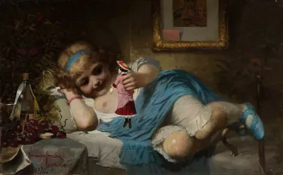 Girl With A Doll Convalescent