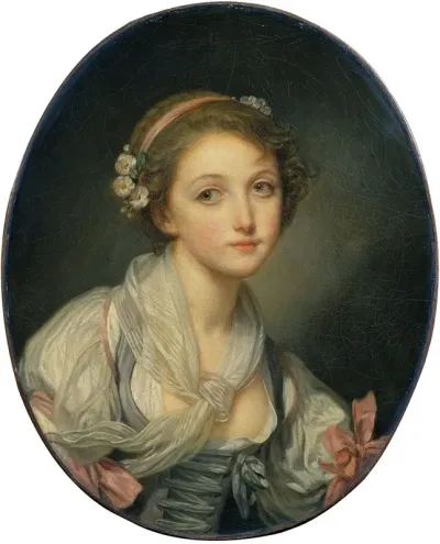 Girl With A Gauze Scarf