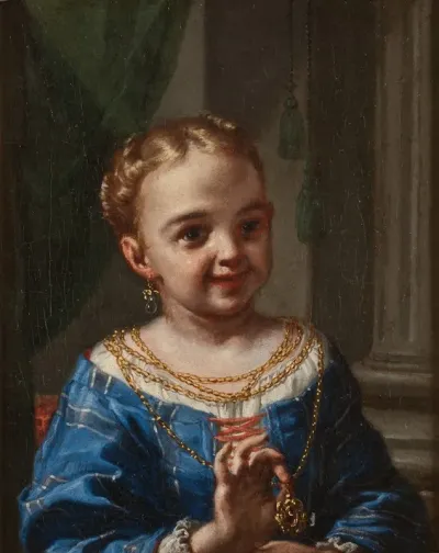 Girl With A Piece Of Jewellery