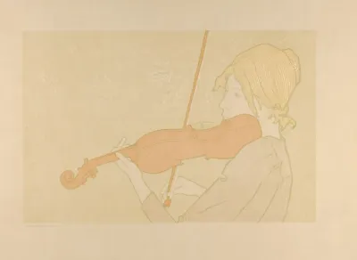Girl With A Violin La Fille Au Violon
