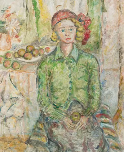 Girl With An Apple 2