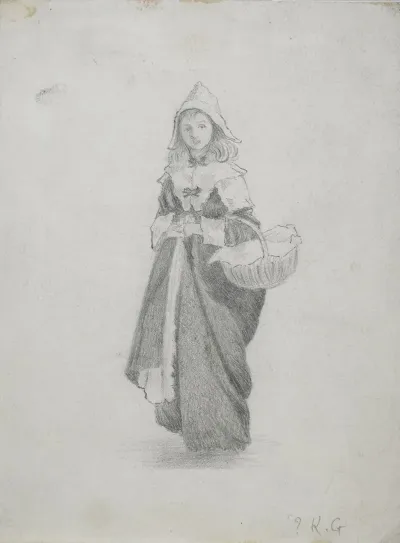 Girl With Basket 2