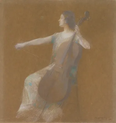 Girl With Cello