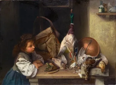 Girl With Dead Poultry