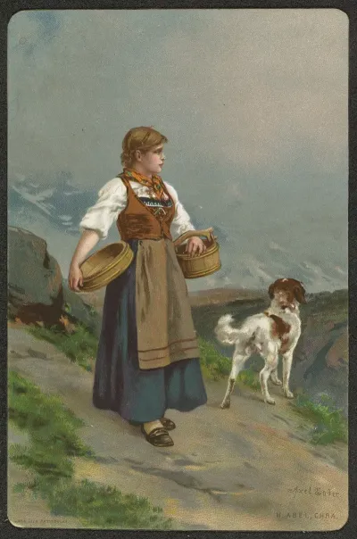 Girl With Dog 3