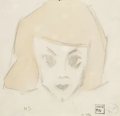 Girl With Large Eyes Karin