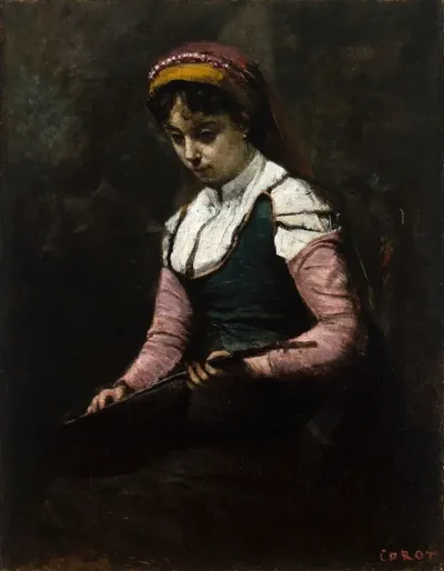Girl With Mandolin