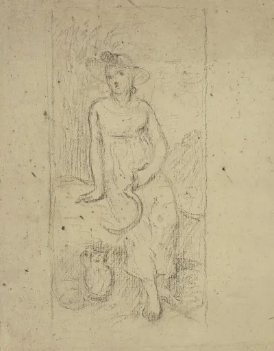 Girl With Sickle