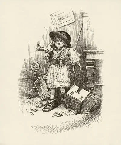 Girl With Toys