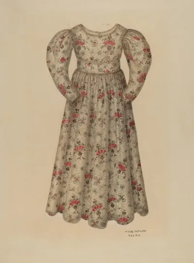 Girls Chintz Dress