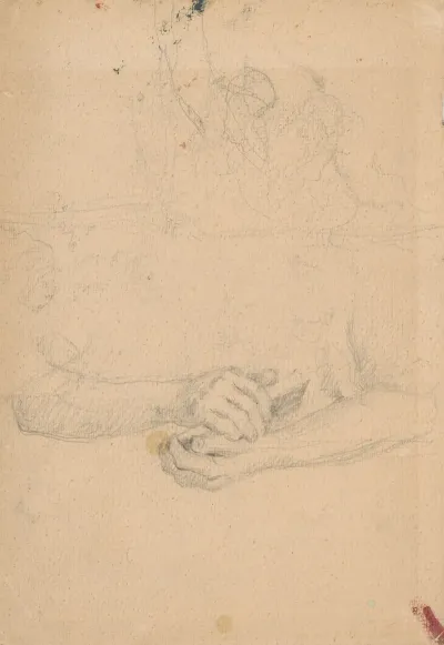 Girls Hands With A Prayer Book