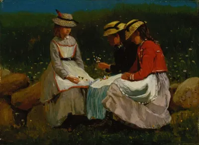 Girls In A Landscape