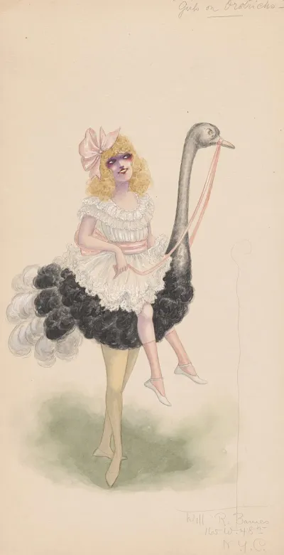 Girls On Ostriches