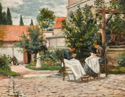 Gisors La Couture Au Jardin