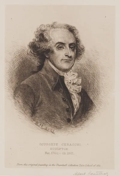 Giussepe Ceracchi Sculptor After John Trumbull