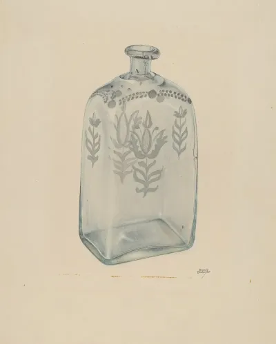 Glass Bottle 3