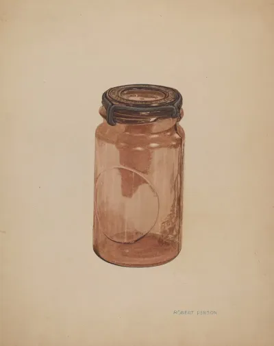 Glass Fruit Jar