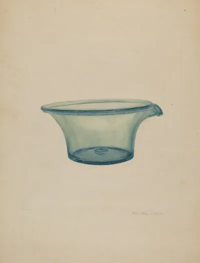 Glass Milk Pan