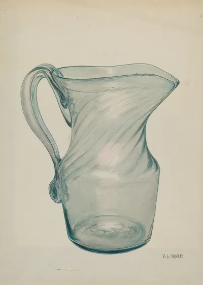 Glass Pitcher 5