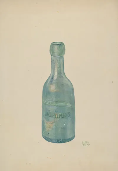 Glass Soda Bottle
