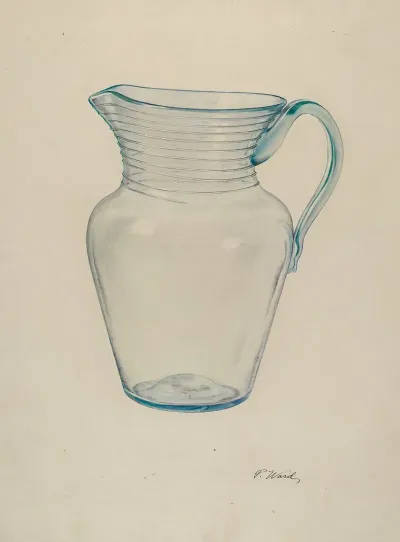 Glass Water Pitcher 2